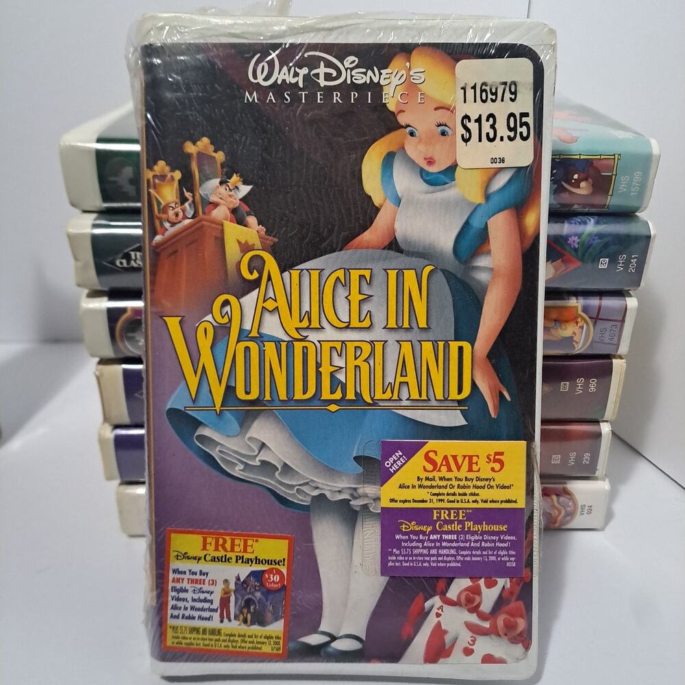 Alice in Wonderland VHS